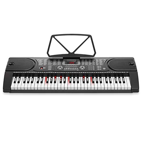 Unleash Musical Mastery with Hamzer 61-Key Electronic Keyboard - Portable Digital Piano for Learning and Entertainment! ??