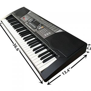ADM 61 Key Electronic Keyboard Piano Beginner SuperKit - Image 2