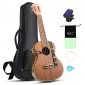 Hricane Concert Ukulele 23 Inch Koa Professional Hawaiian Ukuleles