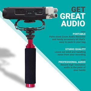Zoom H4n PRO Multitrack Portable Digital Audio Recorder Bundle - Image 2