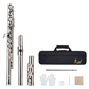 Professional 16-Hole C Key Flute – Cupronickel Silver-Plated with Case & Accessories - Image 2