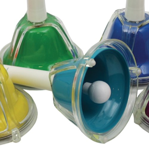Harmony in Hand: Percussion Workshop CB8 Combi Hand Bells Set - Learn Music the Fun and Colorful Way! ??