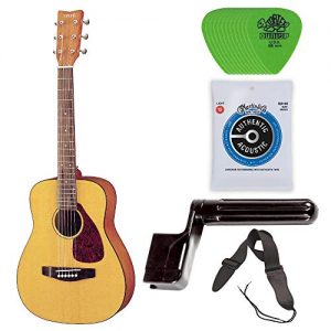 Yamaha JR1 3/4 Size Steel String Acoustic Guitar Bundle