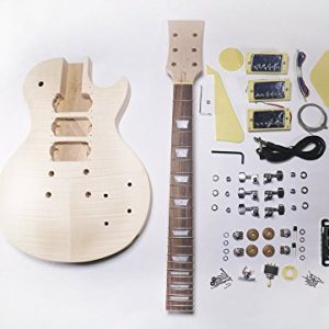 DIY Electric Guitar Kit 3 Humbucker Singlecut Style Build Your Own Guitar Kit