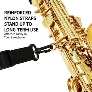 LyxJam Alto Saxophone - E Flat Brass Sax Beginners Kit, Mouthpiece, Neck Strap - Image 4