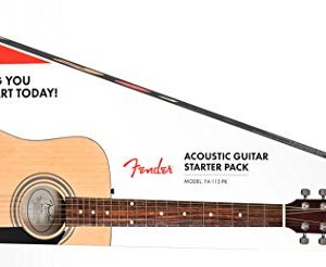 Fender Dreadnought Acoustic Guitar - Natural Bundle - Image 3