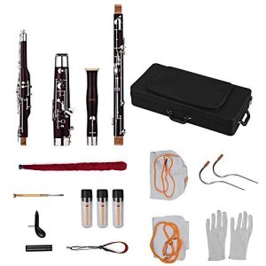 C Key Bassoon - Maple Wood Body, Cupronickel Silver-Plated Keys, Perfect for Beginners and Professionals - Image 3