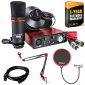 Focusrite Scarlett Solo Studio USB Audio Interface & Recording Bundle