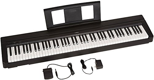 Yamaha 88-Key Weighted Action Digital Piano With Sustain Pedal And Power Supply