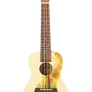 VIVICTORY Concert Ukulele 23 Inch Spruce Mahogany and Painting
