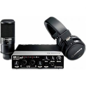 Steinberg Recording Pack with Interface, Cubase, Headphones & Microphone - Image 2