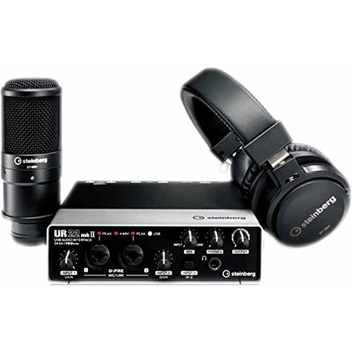 Steinberg Recording Pack with Interface, Cubase, Headphones & Microphone