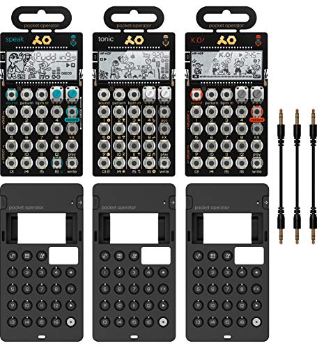 Teenage Engineering Pocket Operator Metal Series Super Set Bundle