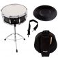 Mendini Student Snare Drum Set with Gig Bag, Sticks