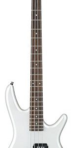 Ibanez 4 String Bass Guitar, Right Handed, Pearl White