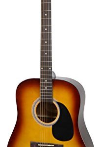 Fender Squier Dreadnought Acoustic Guitar - Sunburst Bundle with Gig Bag - Image 4