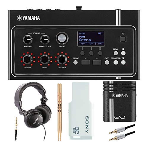 Yamaha Acoustic Drum Module Bundle with Headphones