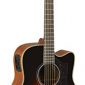 Yamaha 6 String Series Cutaway Acoustic-Electric Guitar-Mahogany