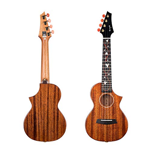 Enya EUC-M6 Cutaway Concert Ukulele 23 Inch All Solid Mahogany