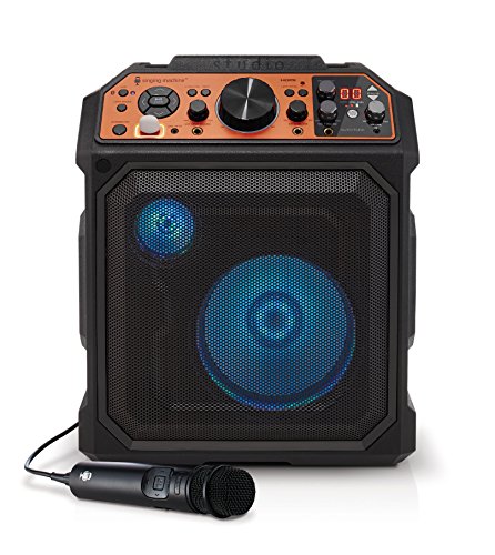 Singing Machine Studio All-In-One Karaoke System with Auto-Tune, Bluetooth & Rechargeable Battery