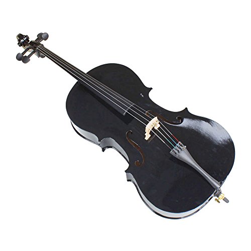 Cello Set, 4/4 Full Size Professional Basswood Acoustic Cello Kit