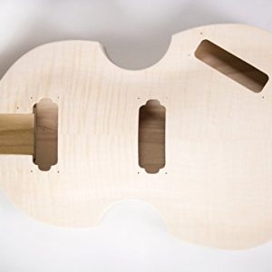 The FretWire DIY Electric Bass Guitar Kit - Violin Bass Build Your Own - Image 2