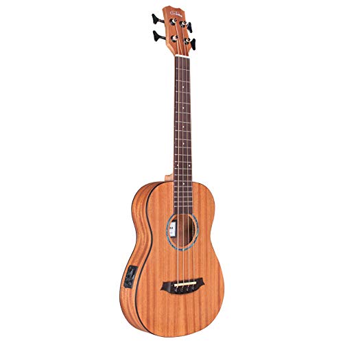 Cordoba Guitars 4 String Acoustic-Electric Bass Guitar, Right, Natural
