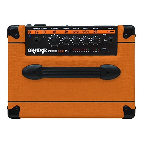Orange Crush Bass 25W Bass Guitar Combo Amp, Orange