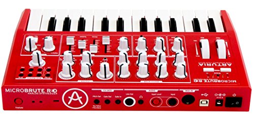 Arturia MicroBrute SE Analog Synthesizer RED + Analog Lab 2 software