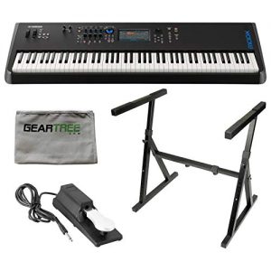 Yamaha 88-Key Weighted Synthesizer Keyboard w/Sustain Pedal