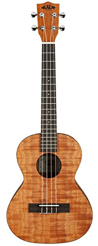 Kala Exotic Mahogany Tenor Ukulele Bundle with Hard Case, Tuner