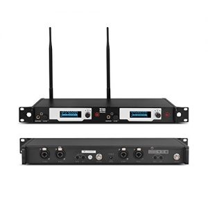 XTUGA Double Channel Wireless in-Ear Monitor System Metal Receiver - Image 2
