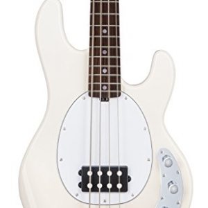Sterling by Music Man StingRay Ray4 Bass Guitar in Vintage Cream - Image 2