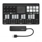 Korg NANOKEY-ST Midi Controller with Knox Gear 4-Port USB