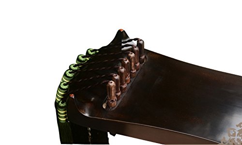 Professional Performing Chinese 7 String Instrument Old Fir Wood