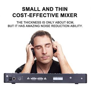 ammoon 12-Channel Mixing Console Mixer Built-in 16 DSP Effects - Image 2