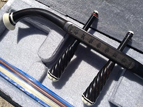 Landtom Ebony Erhu Chinese 2-string Violin Fiddle Musical Instrument