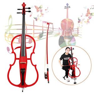 Professional Maple Wood Electric Cello, Electroacoustic - Image 2