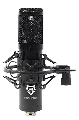 Rockville RCM PRO Studio/Recording Condenser Microphone+Headphones
