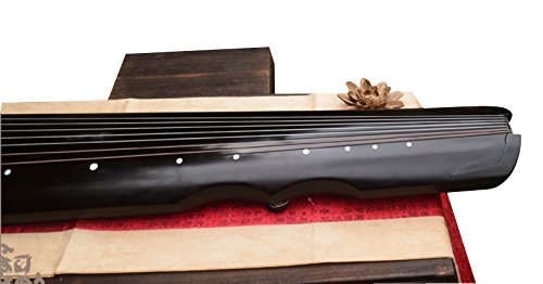 Professional Performing Chinese 7 String Instrument Old Fir Wood