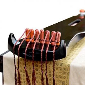 OrientalMusicSanctuary Lacquered Aged Paulownia Guqin - Image 3