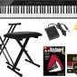 Casio Privia Digital Piano - Black Bundle with Adjustable Stand