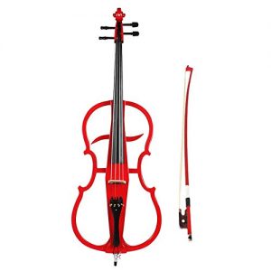 Professional Maple Wood Electric Cello, Electroacoustic