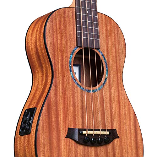 Cordoba Guitars 4 String Acoustic-Electric Bass Guitar, Right, Natural