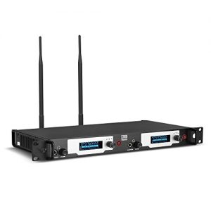 XTUGA Double Channel Wireless in-Ear Monitor System Metal Receiver - Image 3