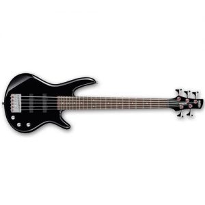 Ibanez 5 String Bass Guitar, Right, Black