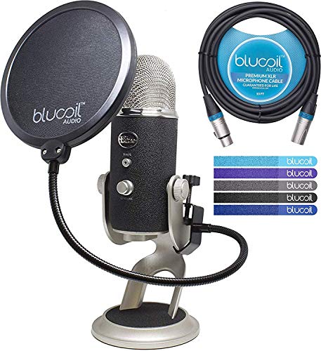 Blue Microphones Yeti PRO XLR & USB Condenser Microphone Bundle