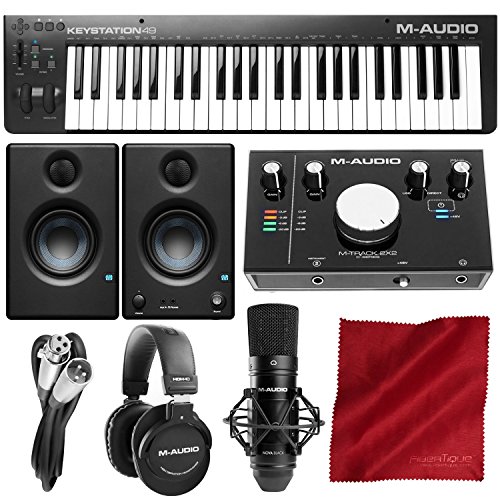 M-Audio Keystation 49 MK3 Compact 49-Key USB-Powered MIDI Keyboard