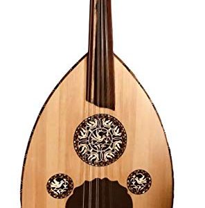 Egyptian Arabic OUD Gawharet El Fan String UD with free hard case - Image 3