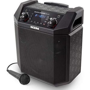 ION Audio Block Rocker Plus | 100W Portable Speaker, Battery Powered
